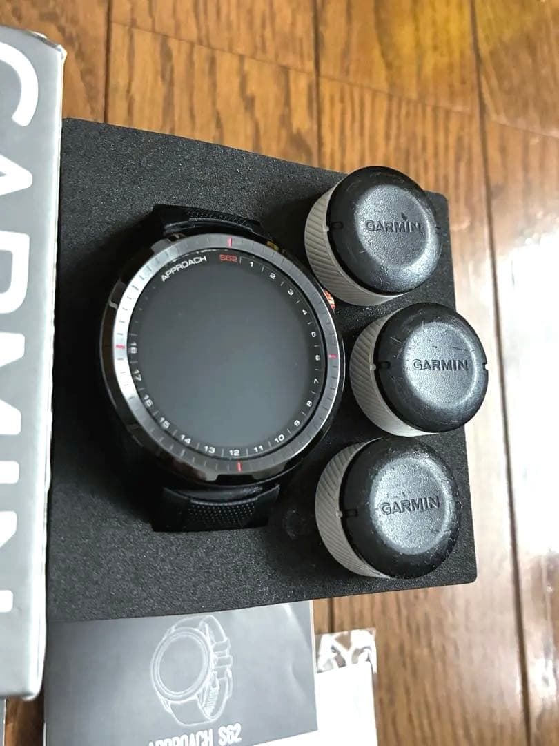 Garmin Approach S62 GPSナビ ブラック CT10付属