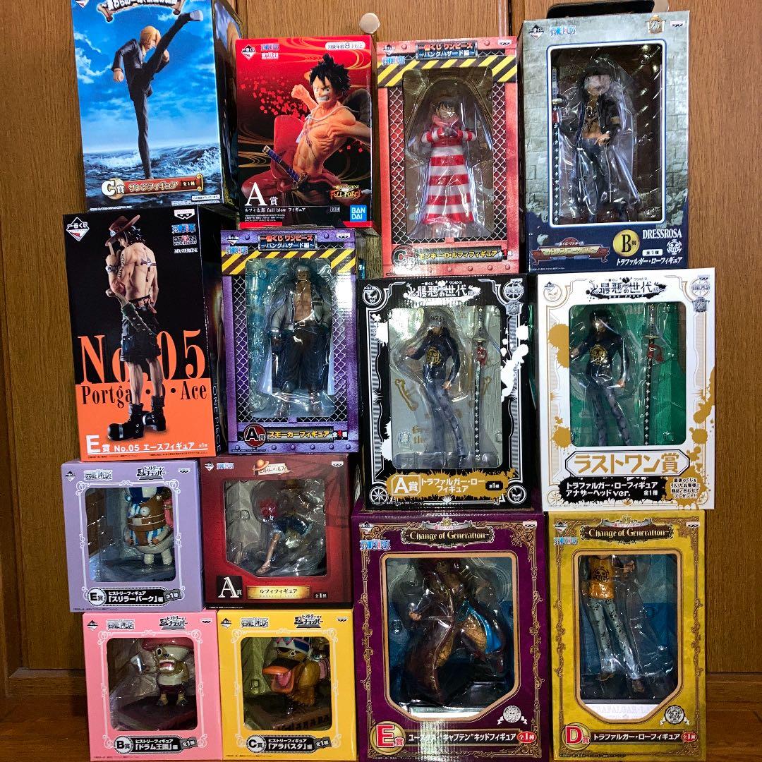 ワンピース フィギュアセット！！！　1番くじ、POP 、プライズ　早い者勝ち！！