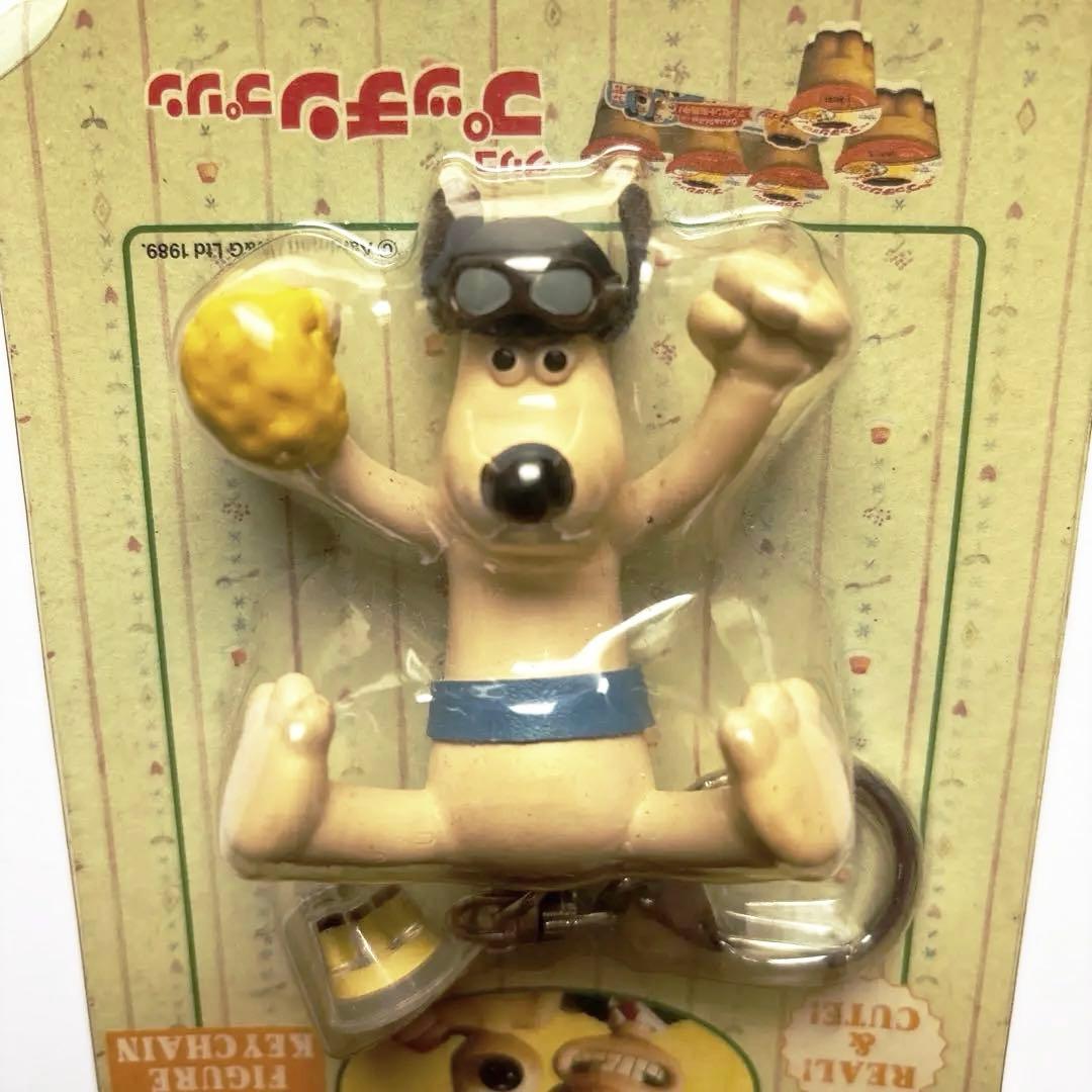 非売品 ウォレス&グルミット プッチンプリン フィギュア キーホルダー 入手困難