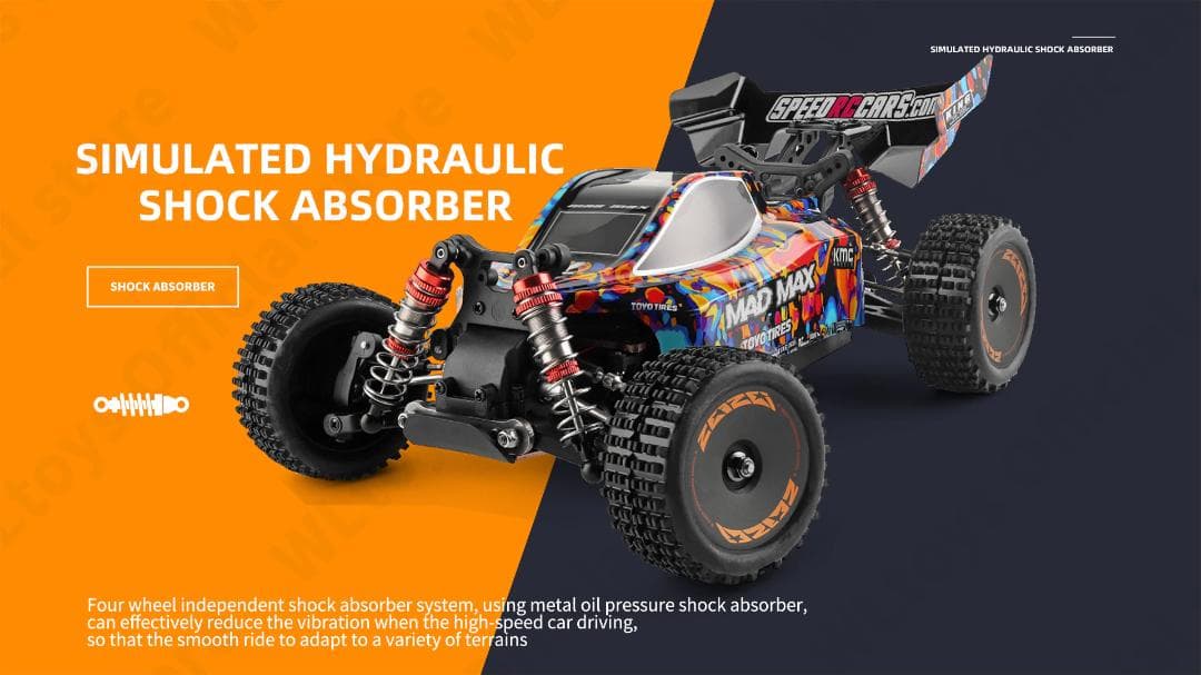 【ジャンク新品】WLtoys 184016 4WD ブラシレスモーター ⑤