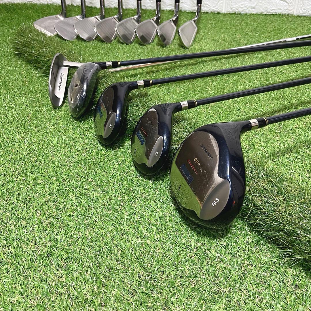 美品 ブリヂストン Newing 未使用有り メンズゴルフクラブ豪華13本セット