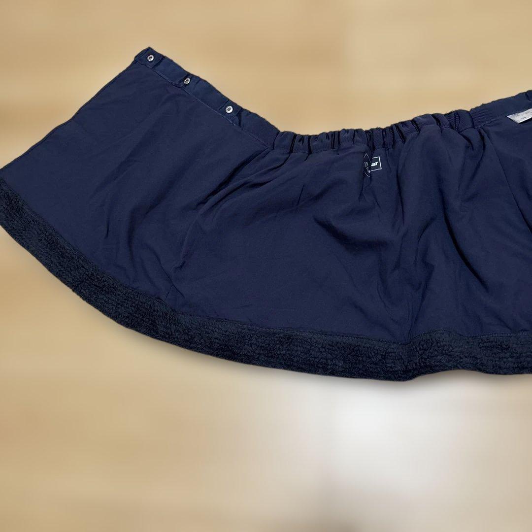 美品‼️バボラ　ネイビー　ファースコート　もこもこ　テニス　ボア素材