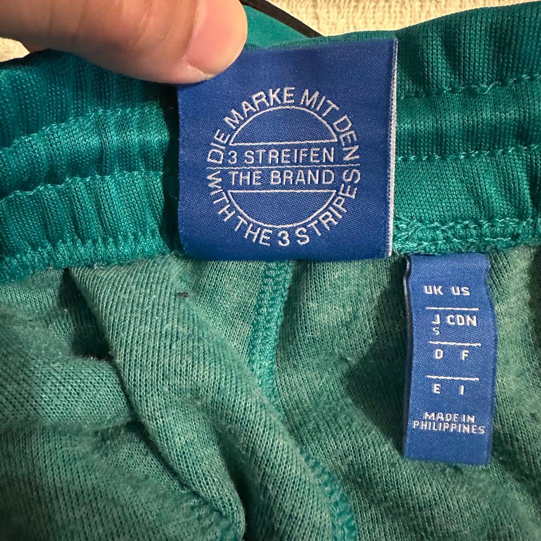 adidas ファイヤーバード SST ジャージ トラックパンツ グリーン S