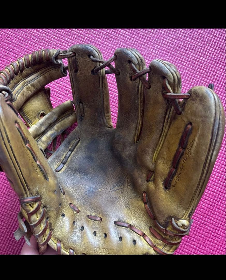Wilson 硬式内野用　イエロー