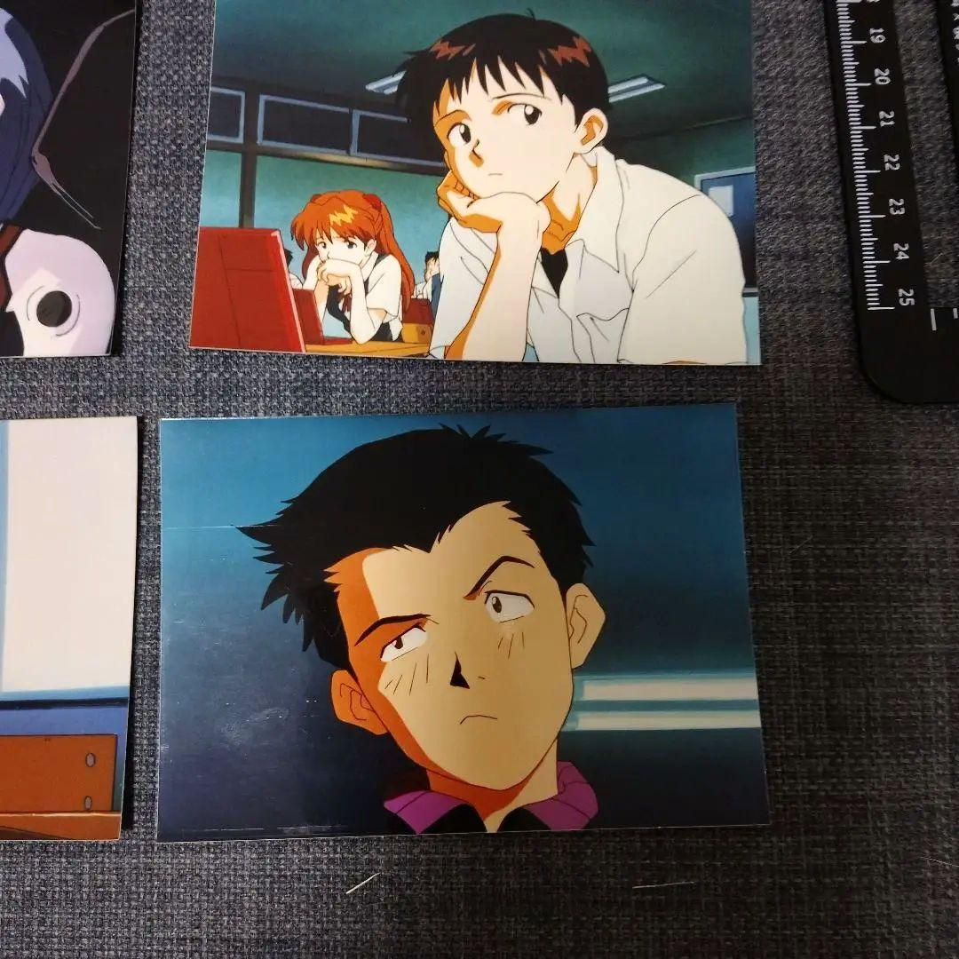 エヴァンゲリオン フォトカードセット 12枚場面生写真テレビアニメ当時物レア希少