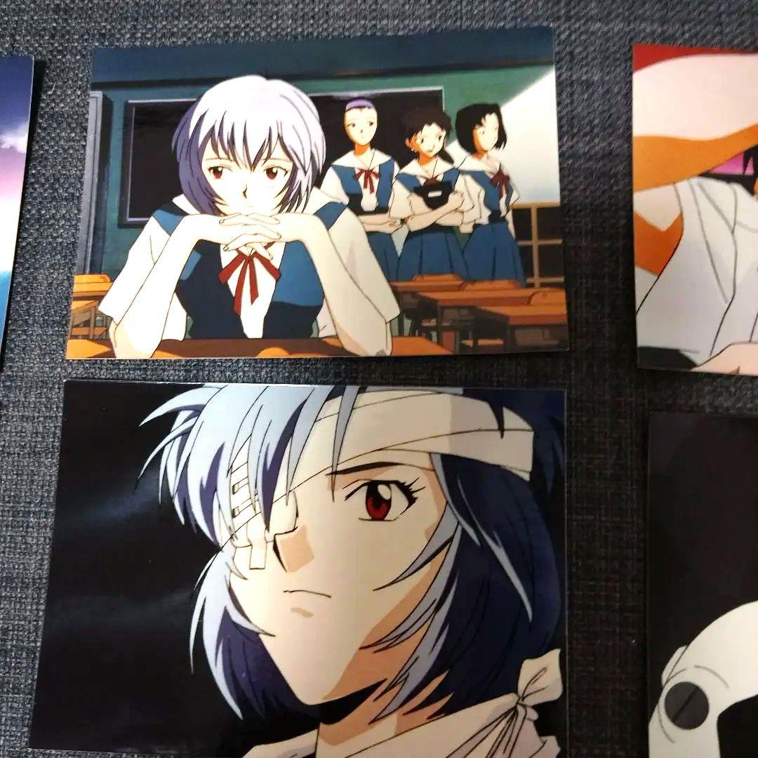 エヴァンゲリオン フォトカードセット 12枚場面生写真テレビアニメ当時物レア希少