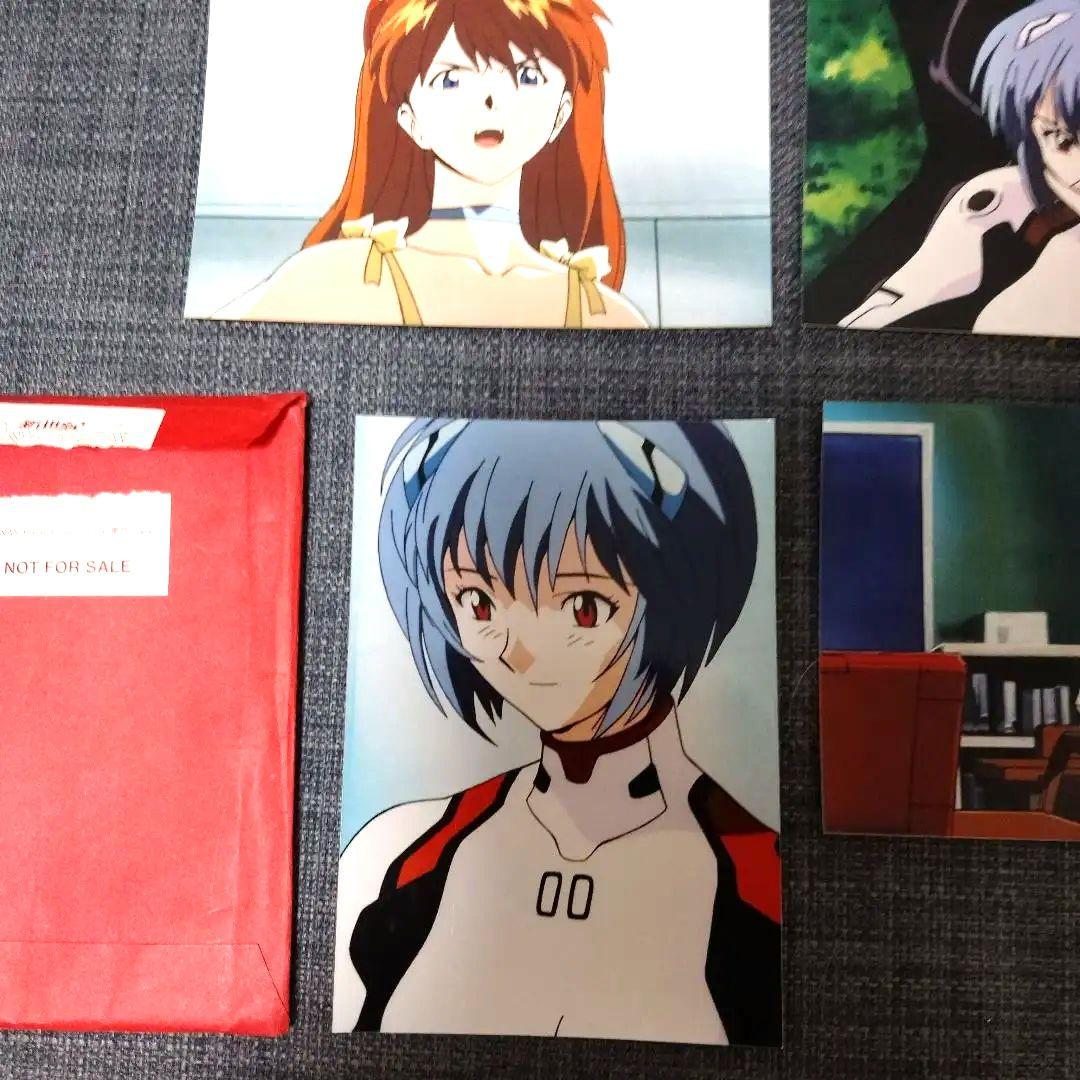 エヴァンゲリオン フォトカードセット 12枚場面生写真テレビアニメ当時物レア希少