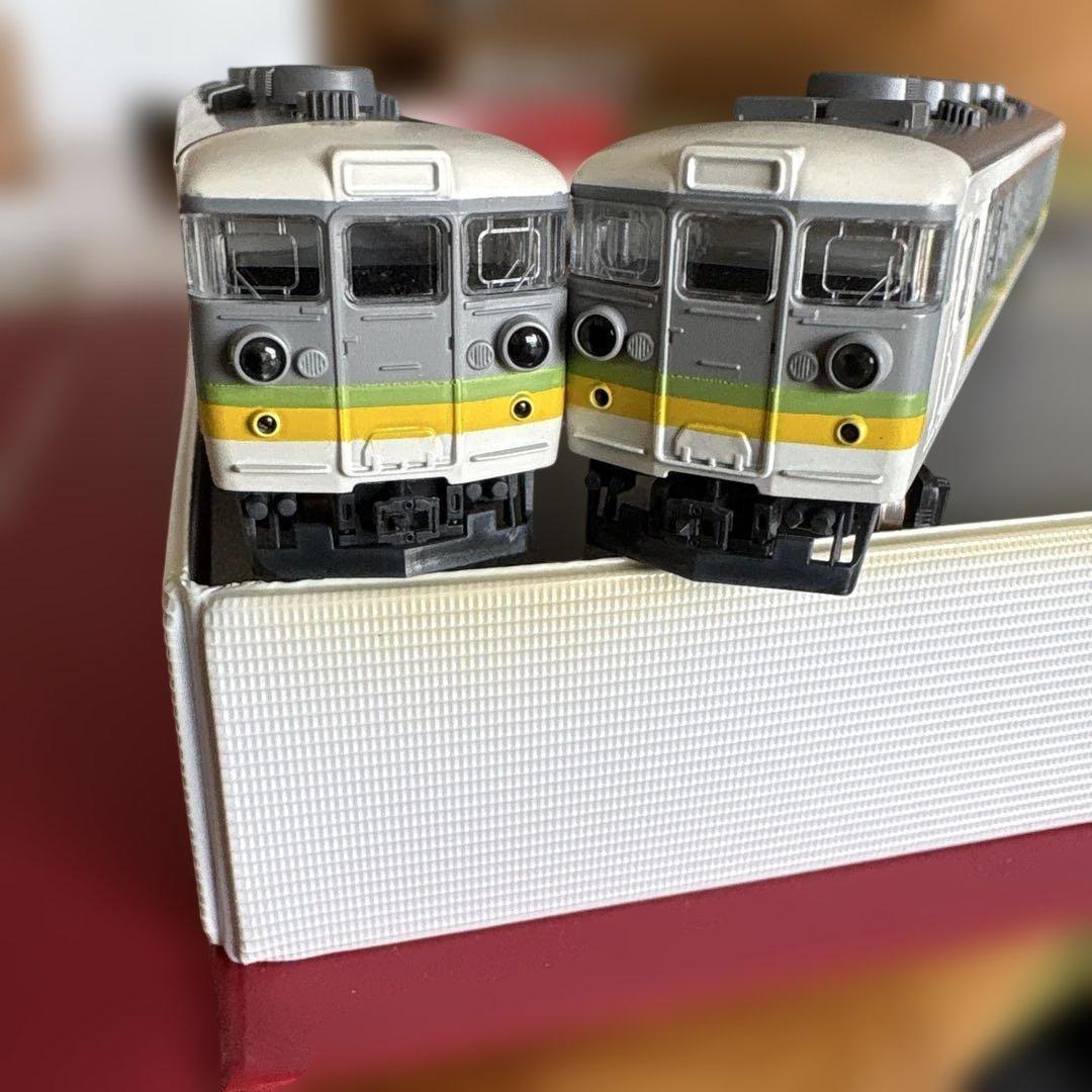 【希少】KATO 10-309 165系直流電車 ムーンライト 新標準色3両④