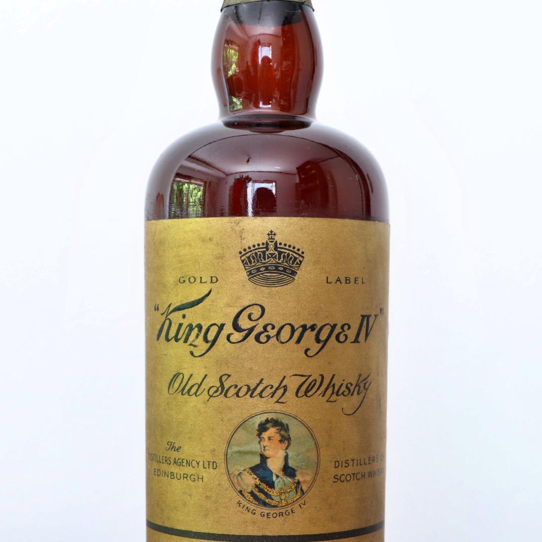 古酒　King e Ⅳ　スコッチ ウイスキー　GOLD LABEL