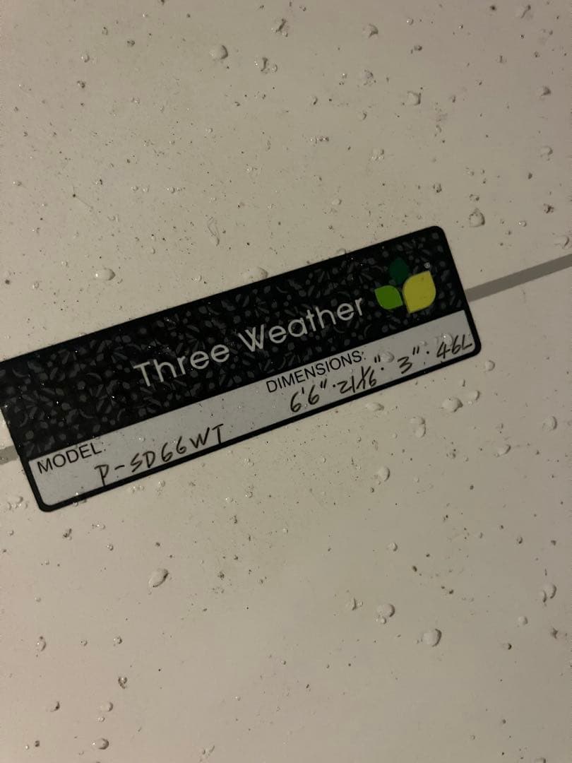 Three Weather P-SDG6WT サーフボード
