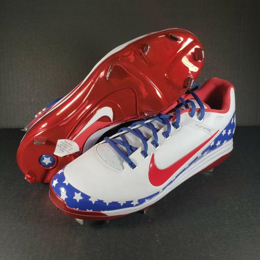 新品USA限定☆チームUSA★野球用NikeClipper30.5専用替え紐２組