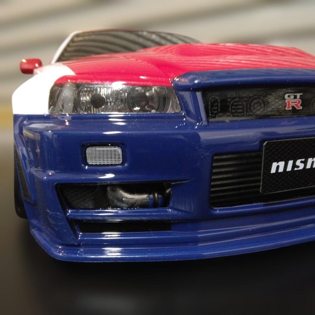 NISSAN GT-R 34 Tricolor　未使用品