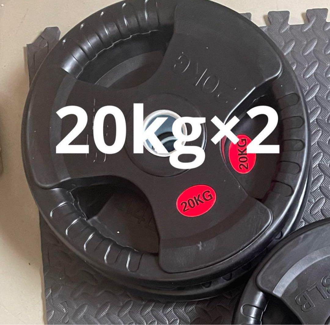 【ケイジ】EZバー、20kg×2