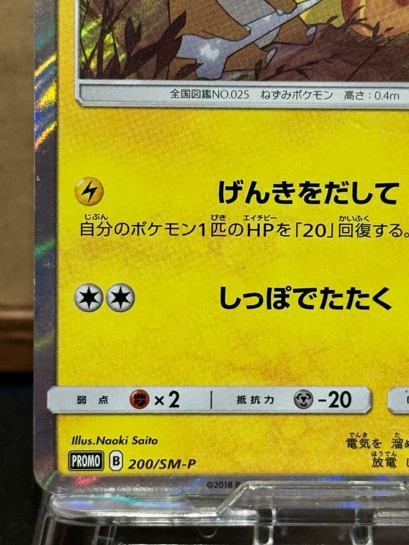 ピカチュウ フレンドリィショップキャンペーン PROMO SM-Pプロモカード