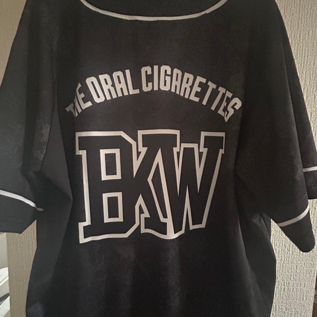 THE ORAL CIGARETTES ベースボールシャツ XLサイズ ブラック