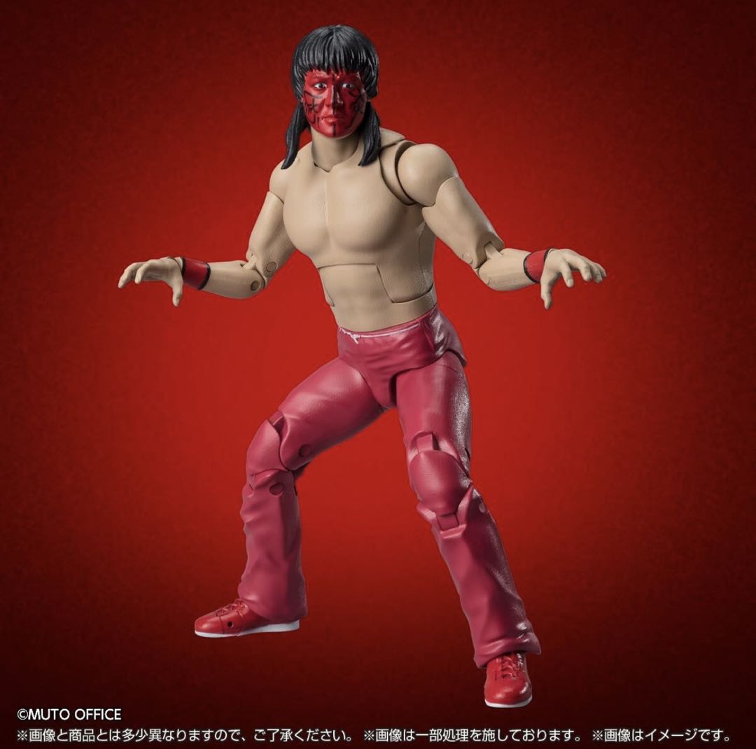 未開封！グレート・ムタ フィギュア 毒霧噴射ヘッド付き