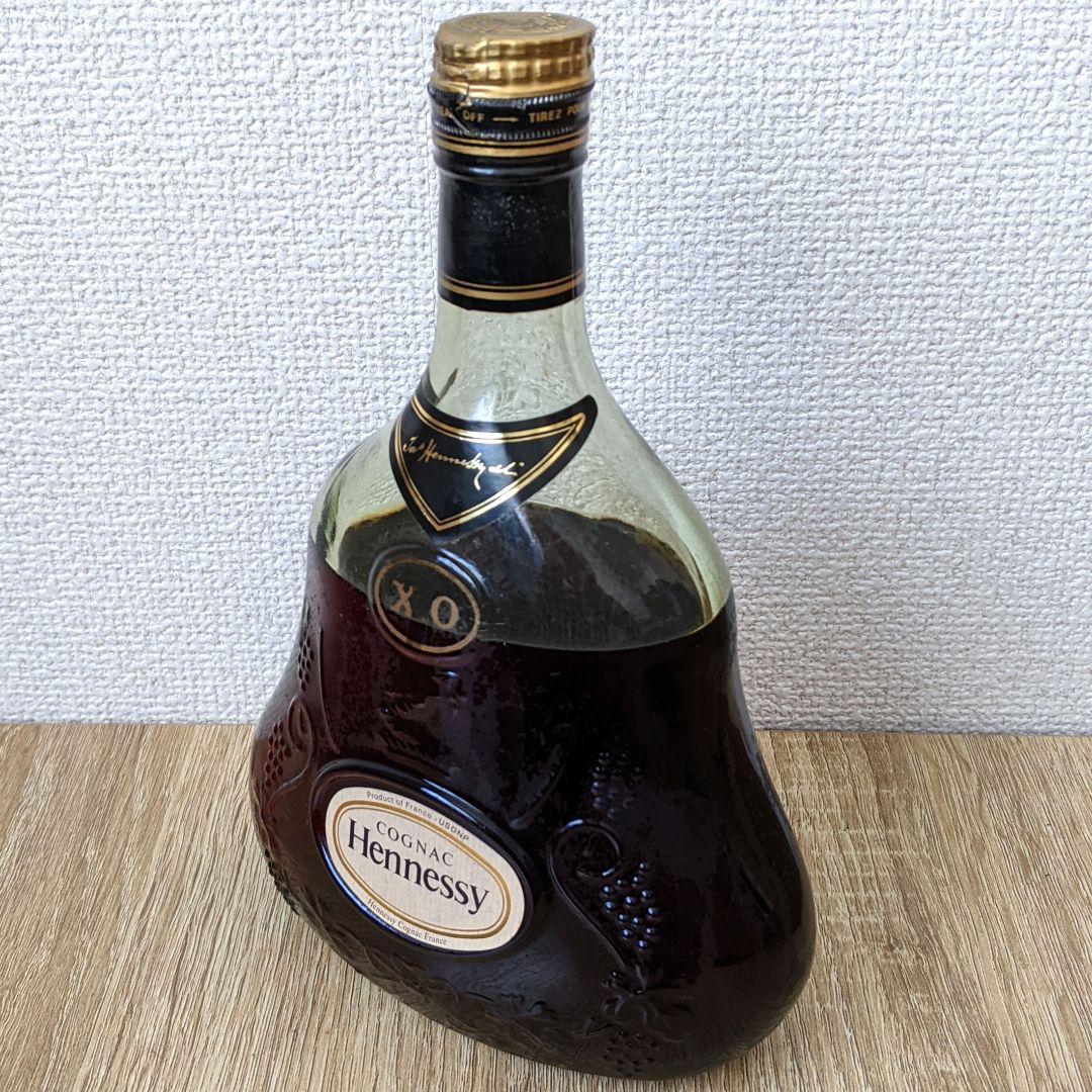 ヘネシーX.O　金キャップ　グリーンボトル　700ml 40％　未開栓　箱あり