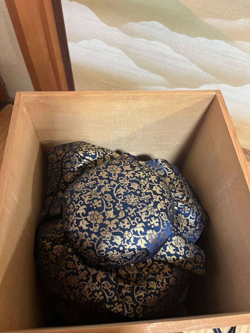 【平安 草山造】京焼 花壺 大壺 黒釉 花入 共箱・仕覆付 茶道具 飾り壺