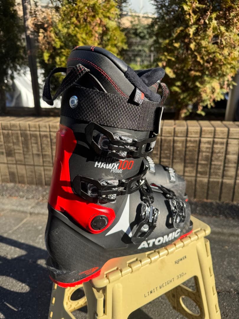 スキーブーツ Atomic hawx prime100 Black Red