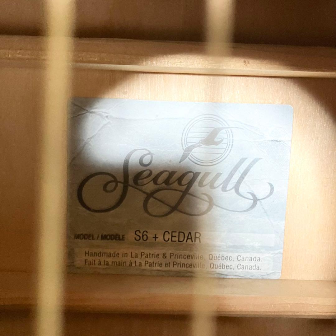 【中古良音】Seagull / シーガル　S6+CEDAR アコギ　ギター