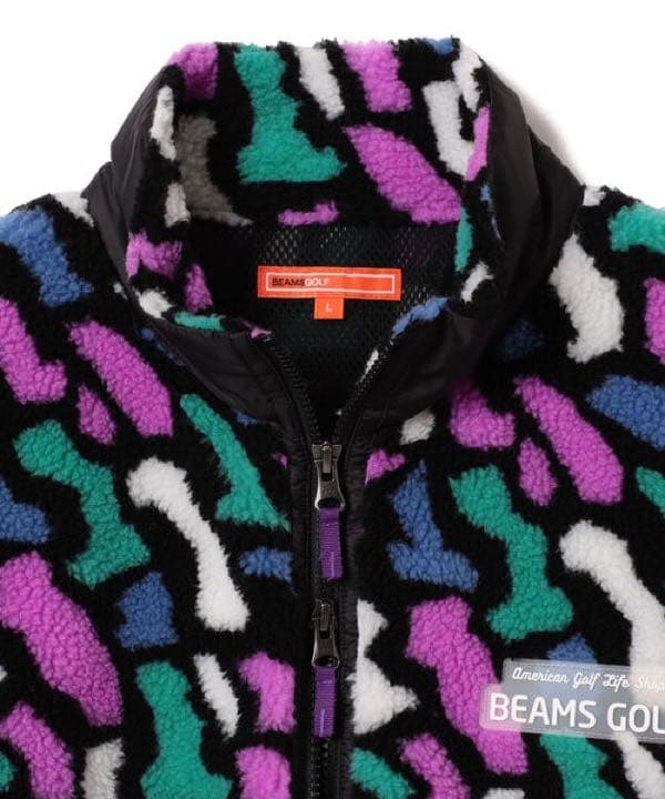 完売！極暖 BEAMS GOLF メンフィス フリース ブルゾン