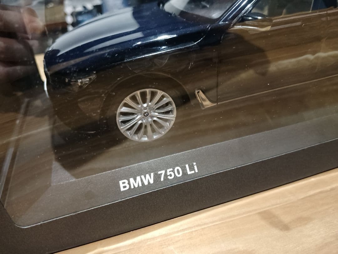 夢伝説1/18  7シリーズ 750Li ディーラーミニカー　ブルー