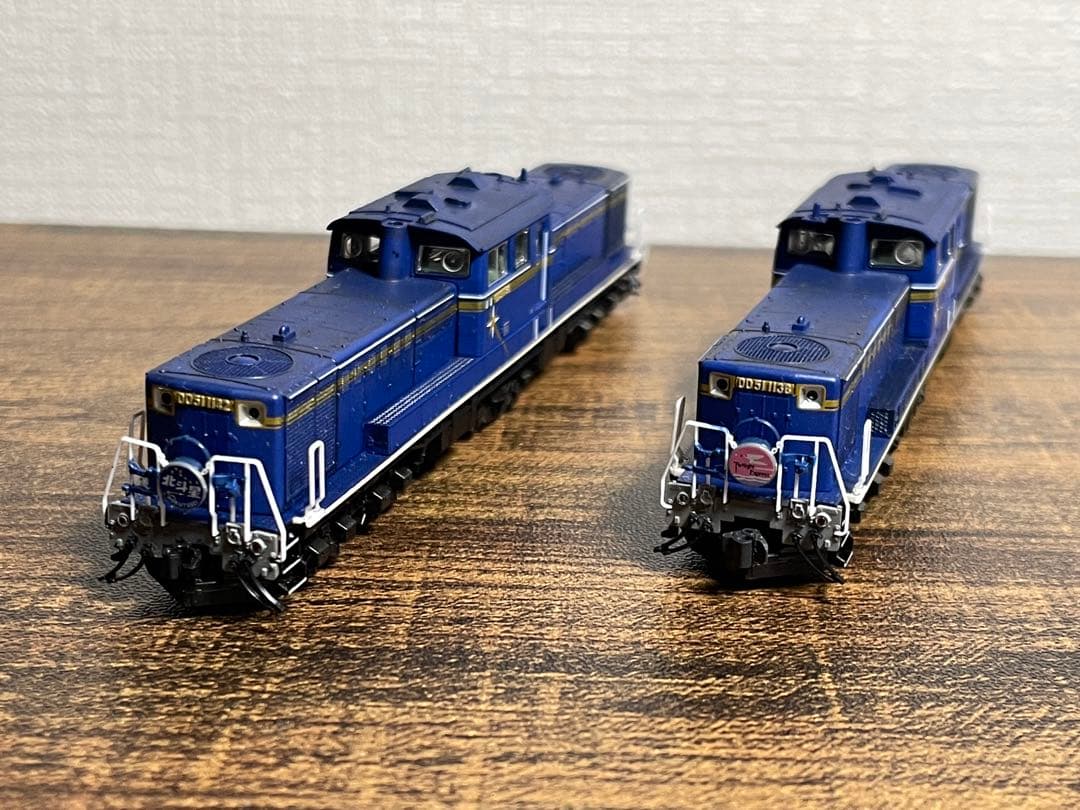 TOMIX 98953 さよなら北斗星セット バラし DD51 2両セット