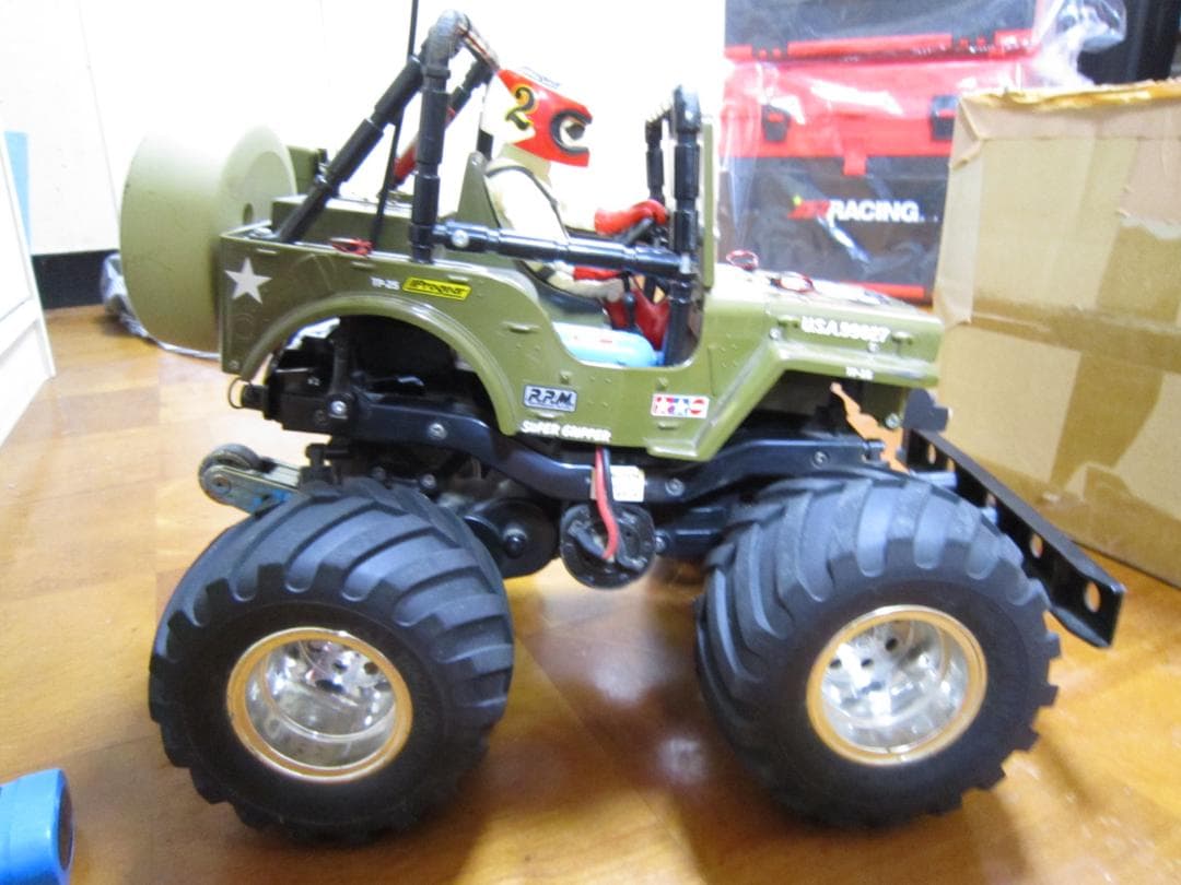 フルセット 動作確認済み 1/10 ワイルドウイリー２ カスタム 送料込み　人気