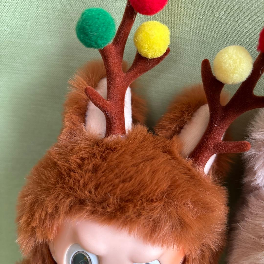 ⭐︎クリスマス⭐︎トナカイ⭐︎ ラブブ　ジモモ2個セット
