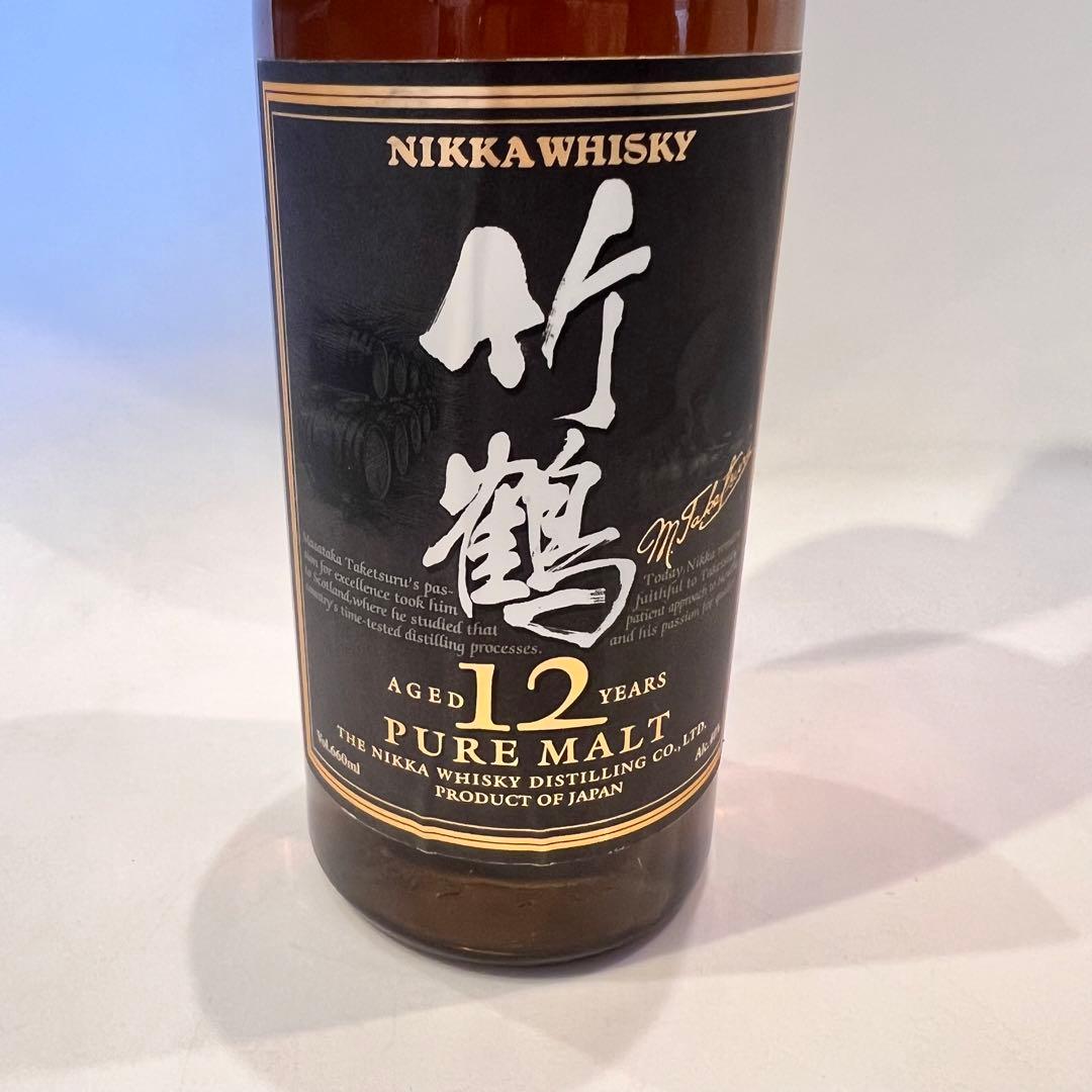 ニッカ NIKKA 竹鶴 12年 ピュアモルト 660ml 国産ウイスキー