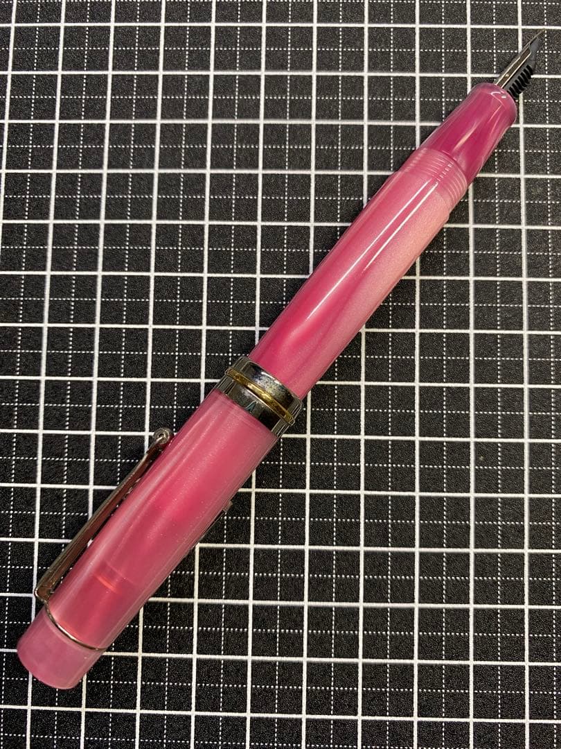 DELTA Vintage-collection Pink 万年筆　字幅F