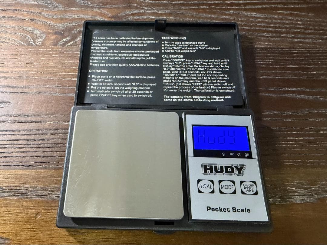 HUDY デジタルポケットスケール #107865