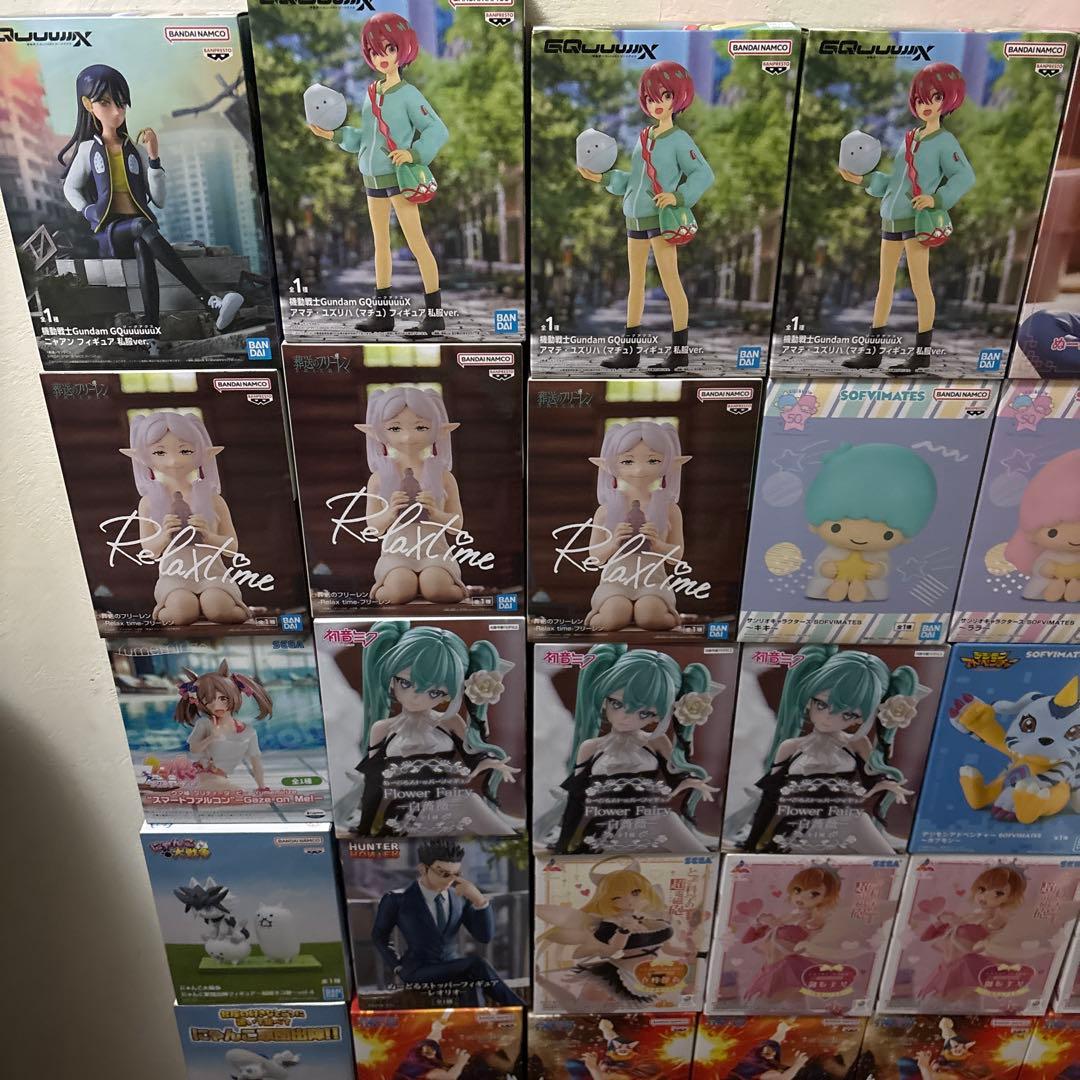 ワンピース　ハンターハンター　にゃんこ大戦争　初音ミク　フリーレンなど56個