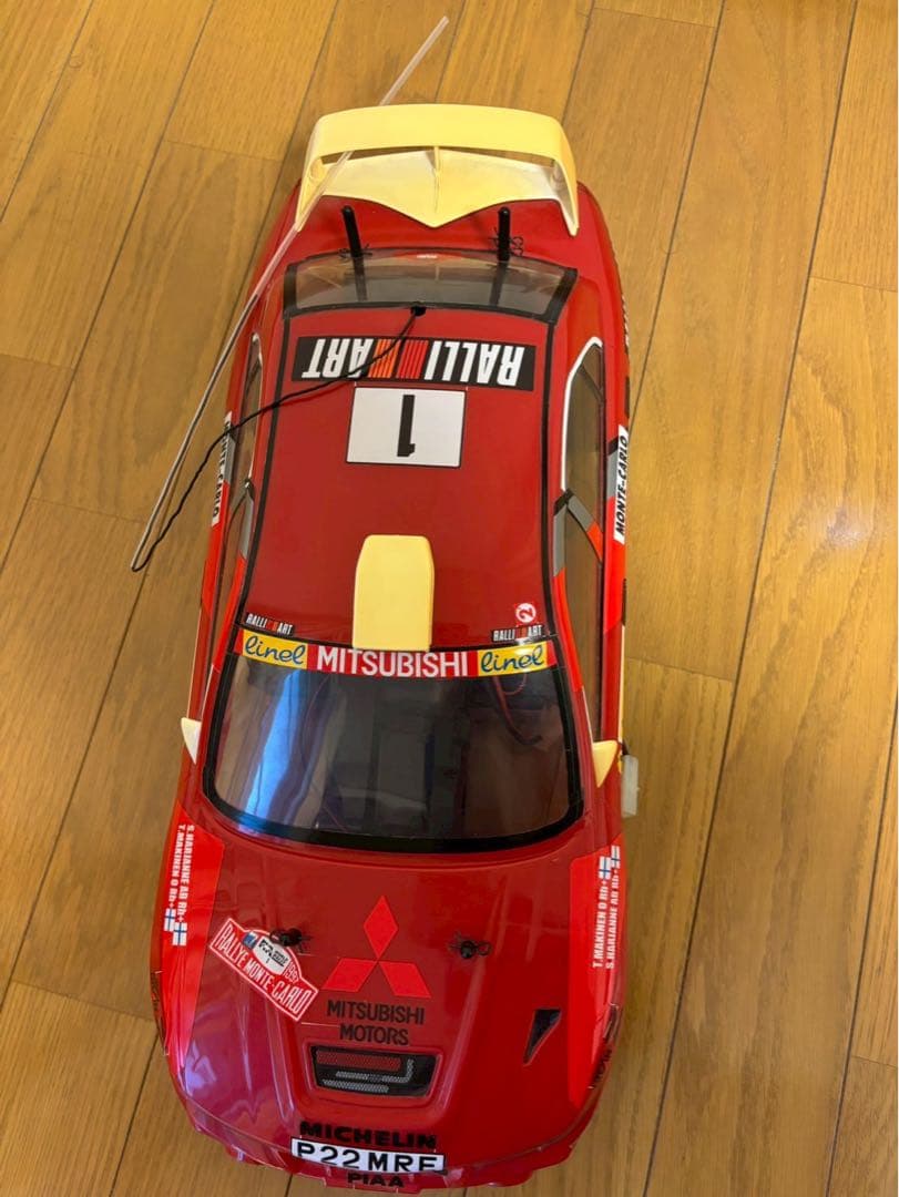 ランサーエボリューション　トミーマキネンモデル　 TAMIYA 電動RC