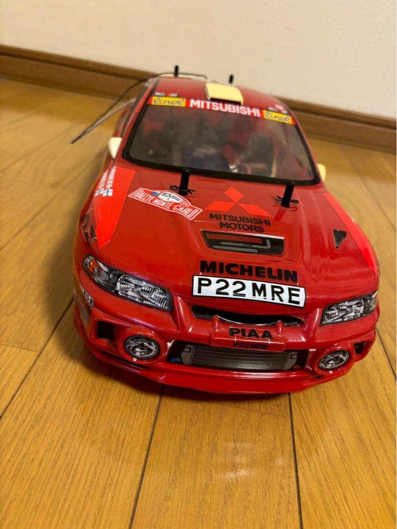 ランサーエボリューション　トミーマキネンモデル　 TAMIYA 電動RC