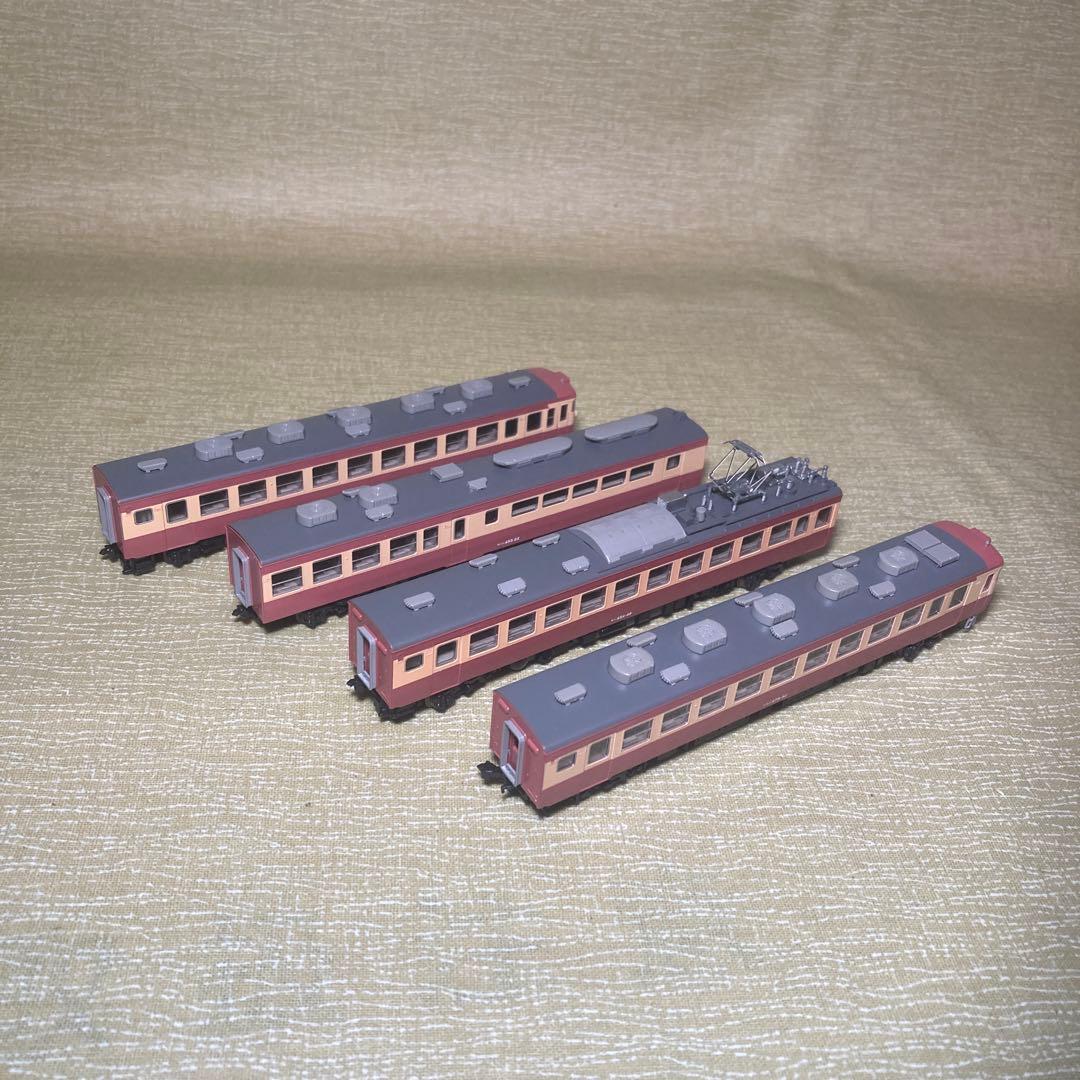 ましゃーTOMIX 455/475系サハシ入4輌セット(ジャンク)