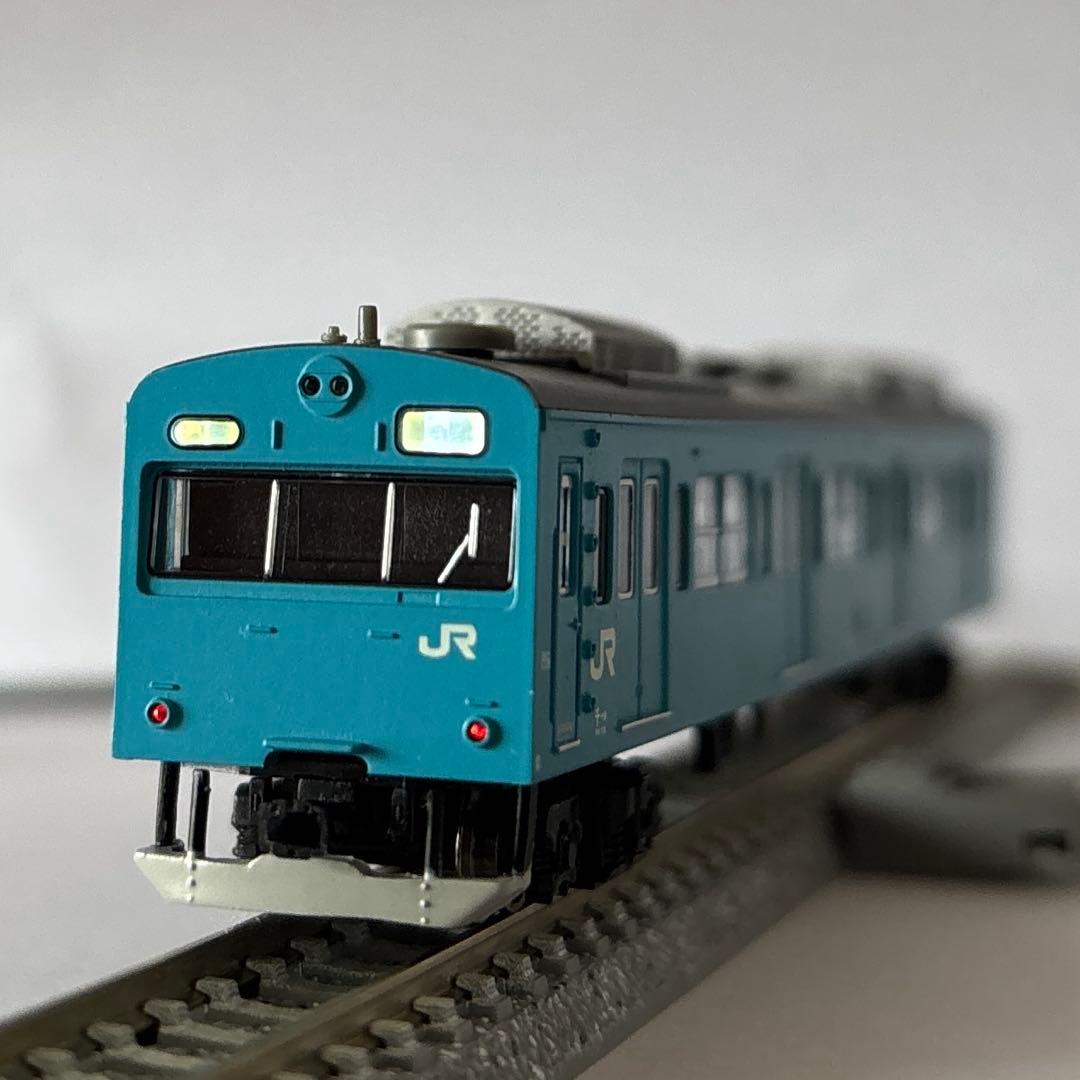 マイクロエース　103系 分散冷房車・スカイブルー京葉線付属編成タイプ4両セット
