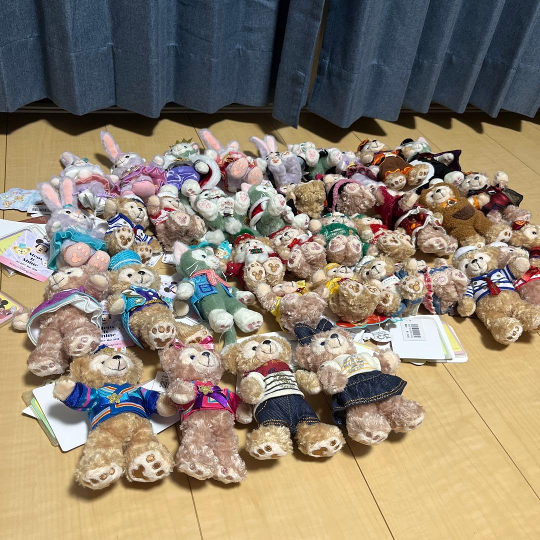 【美品大量】ダッフィー ぬいぐるみマスコット セット