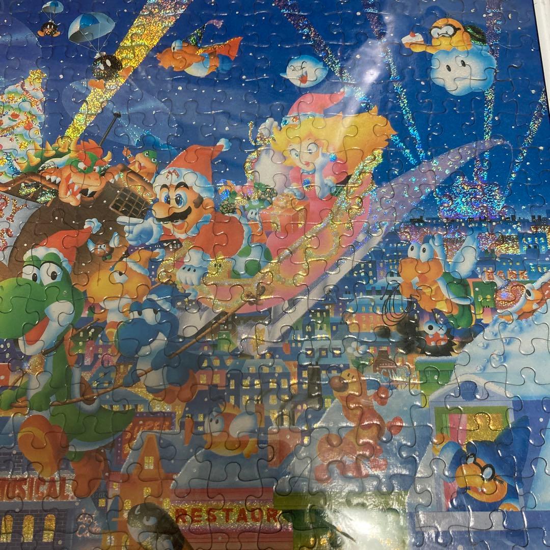 値下げしました　スーパーマリオ　ジグソーパズル　クリスマス