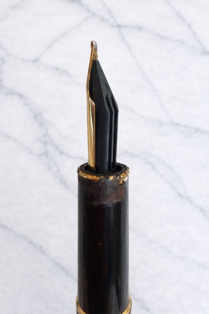 MONTBLANC モンブラン万年筆マイスターシュテュック14K 4810難あり