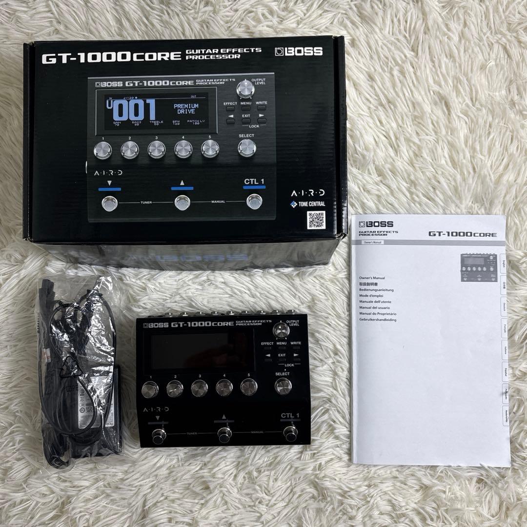 BOSS GT1000CORE ボス エフェクター ギター ベース　プリアンプ