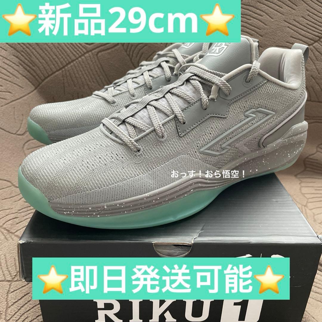 新品 エゴザル RIKU 1 29cm 瀬川リク バッシュ グレー