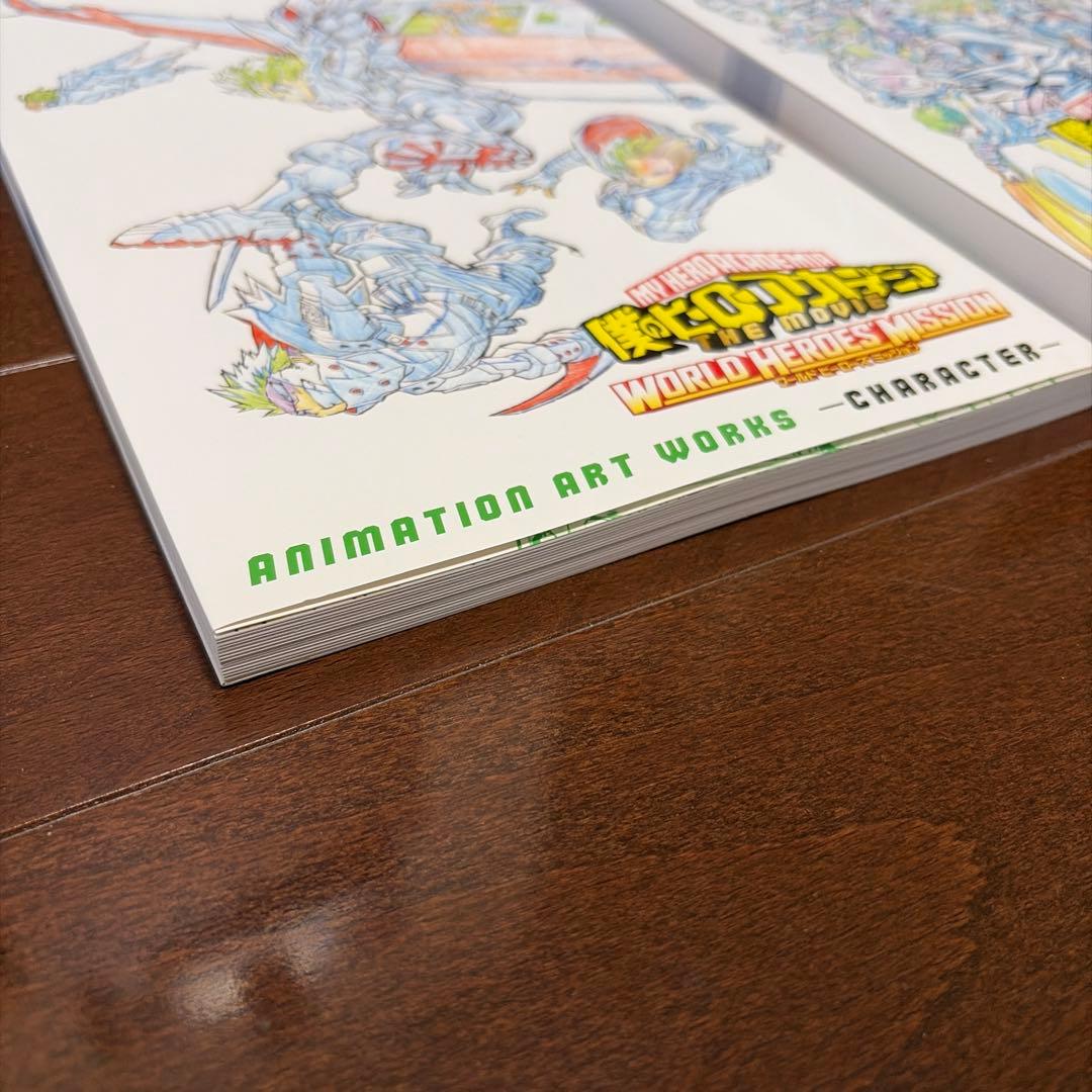 僕のヒーローアカデミア ワールドヒーローズミッション 原画集 ヒロアカ