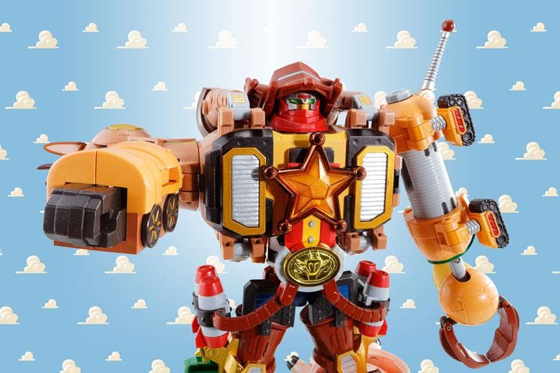 新品未開封｜特典｜超合金 トイ・ストーリー 超合体 ウッディロボ・シェリフスター