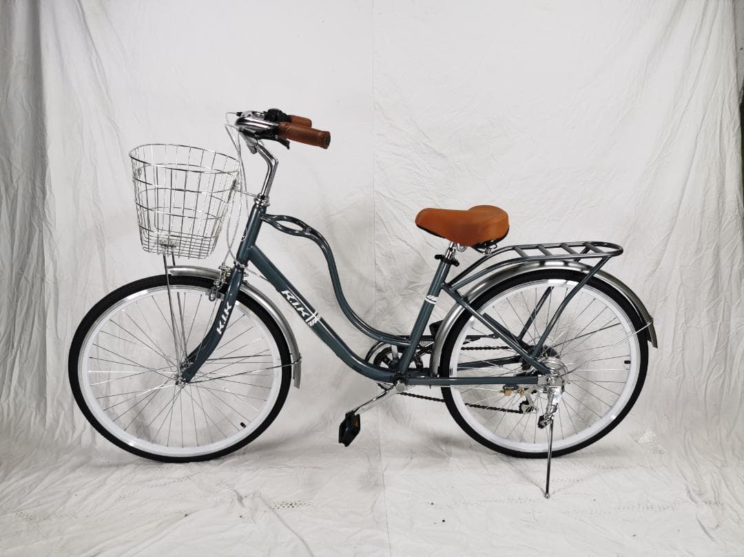 在庫処分超お得 新品KF24 自転車 シティサイクル シマノ製7段11