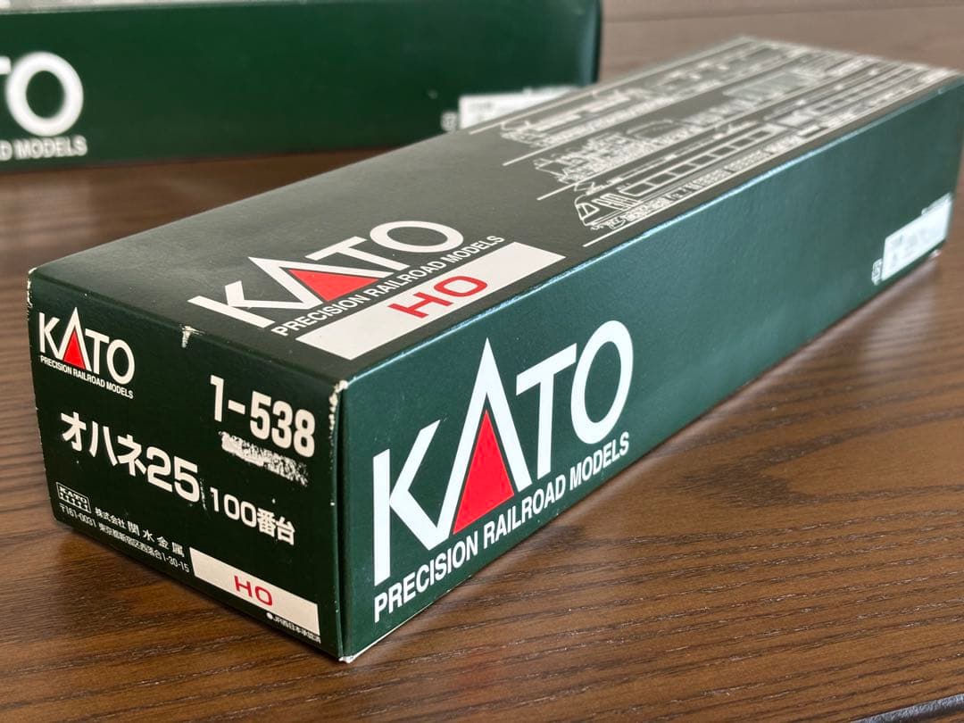 KATO HOゲージ オハネ25 100番台②
