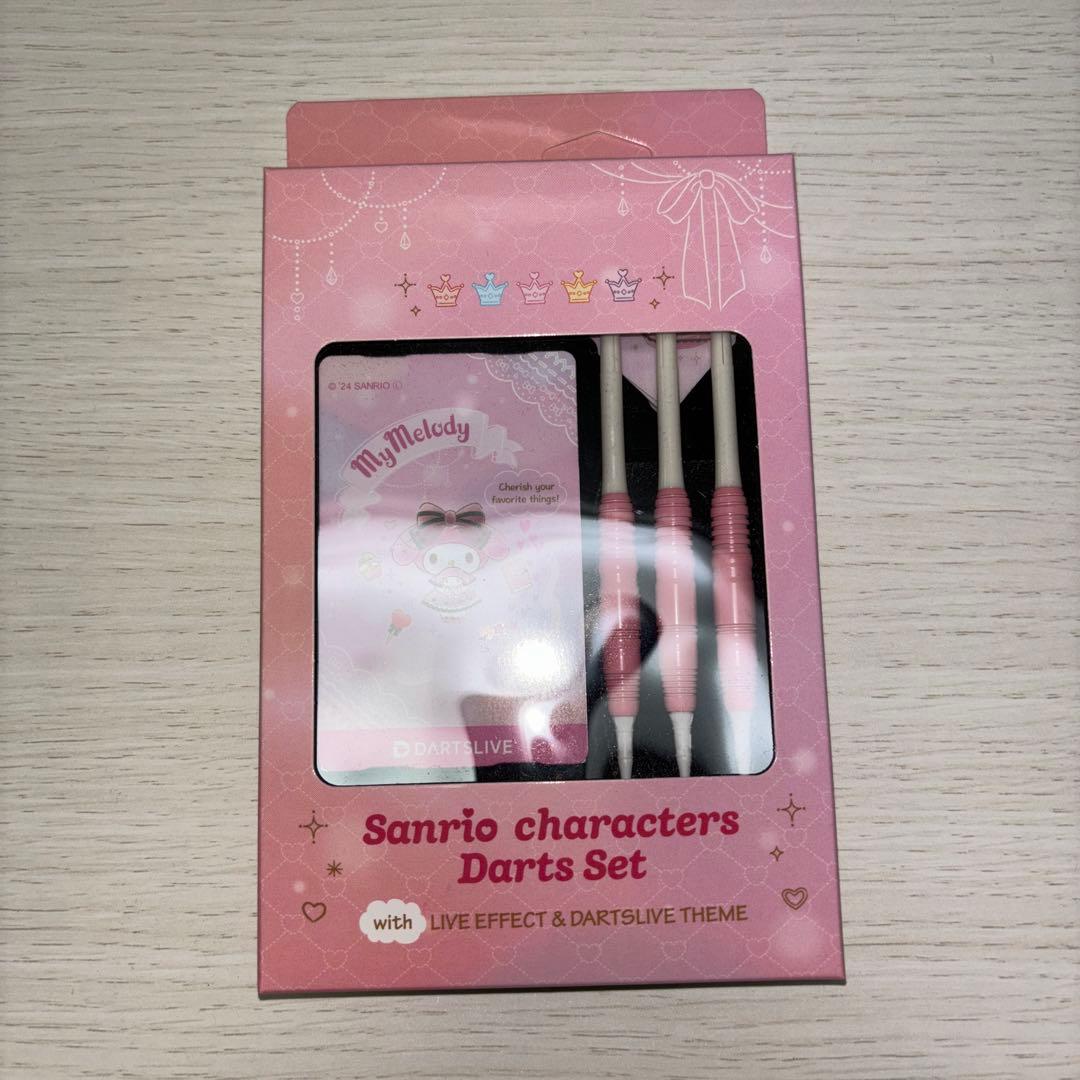 [新品未使用品]Sanrio characters ダーツセット マイメロディ