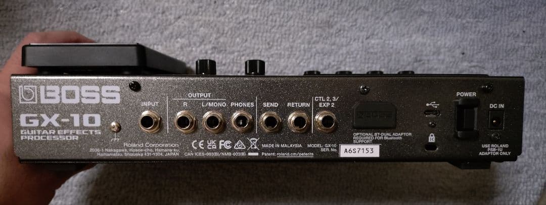 BOSS　GX-10