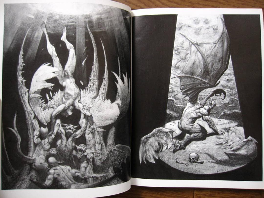 画集　Simon Bisley　サイモン・ビズレー　直筆サイン入り