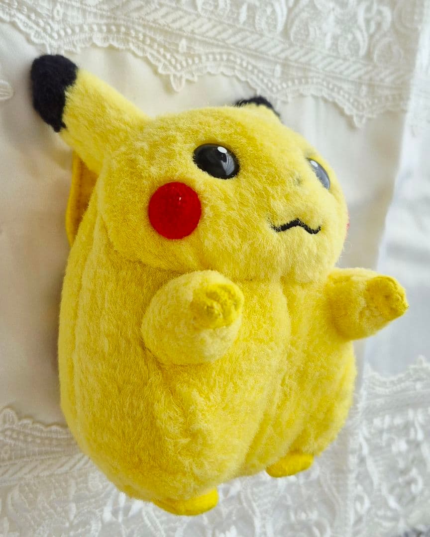 ポケモン ピカチュウ 初期 初代 レトロ TOMY ぬいぐるみ トミー ぬい活
